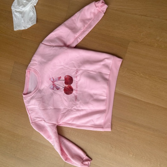 Punk coquette cherry crewneck sweater - Picture 2 of 4